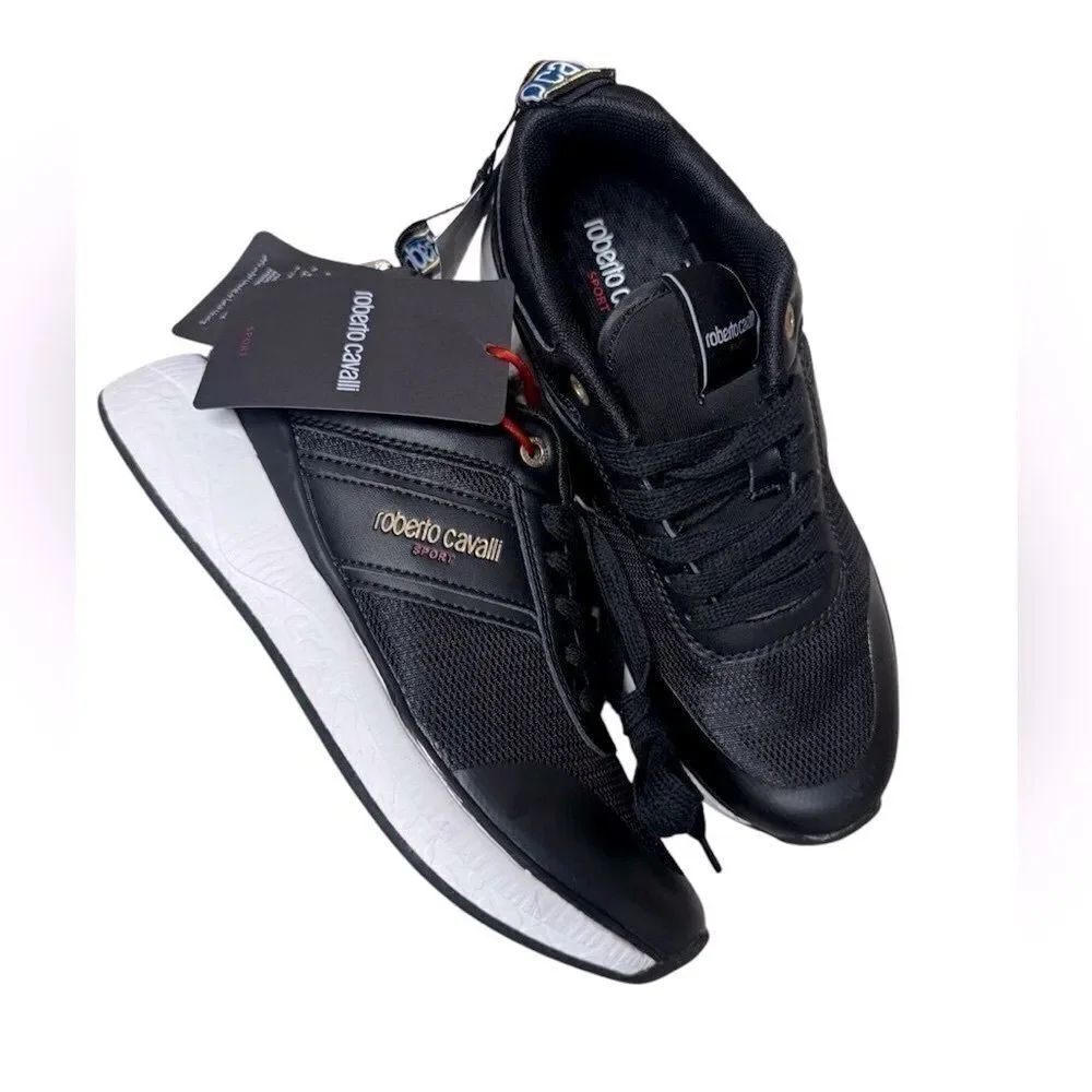 NWT Roberto Cavalli sport sneakers size 39/EU US Men 6.5 or women 8.5